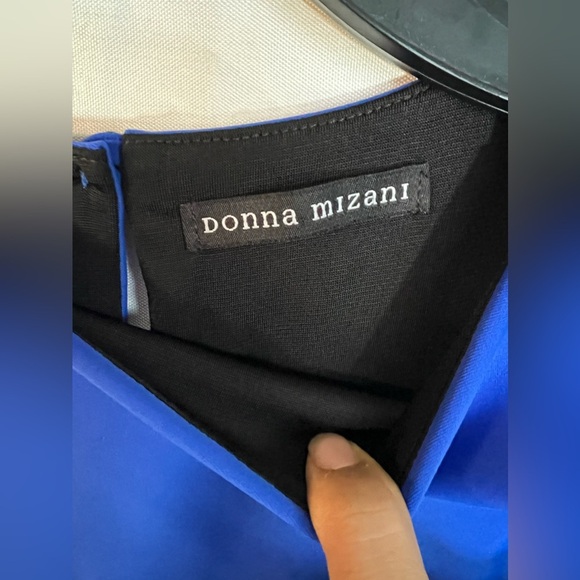 Donna Mizani Colorblock Cut Out Dress Blue - Picture 5 of 10